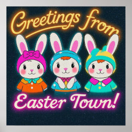 Happy Easter Celebration Poster