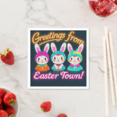 Happy Easter Celebration Servet (Insitu)