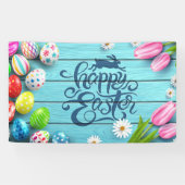 Happy Easter Celebration Spandoek (Horizontaal)