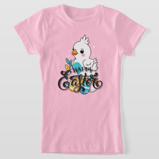 Happy Easter Chick T-shirt (Laagn)