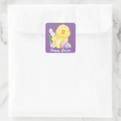 Happy Easter chick Vakantie sticker (Tas)