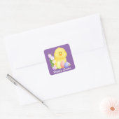 Happy Easter chick Vakantie sticker (Envelop)