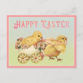 Happy Easter Chicken Briefkaart