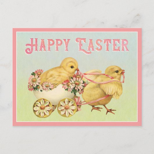 Happy Easter  Chicken Briefkaart (Voorkant)