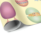 Happy Easter Chicken Cadeaupapier (Rol Hoek)