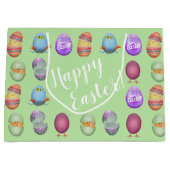 Happy Easter Chicken Groot Cadeauzakje (Voorkant)