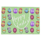 Happy Easter Chicken Groot Cadeauzakje (Achterkant)