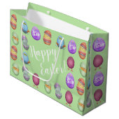 Happy Easter Chicken Groot Cadeauzakje (Voorkant Gekanteld)