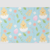 Happy Easter Chicken Tissuepapier (Voorkant)