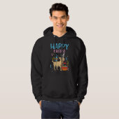 Happy Easter Chihuahua Bunny Cute Chiwawa Dog Mann Hoodie (Voorkant volledig)