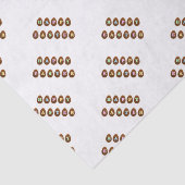 Happy Easter Chocolate Eggs Tissuepapier (Detail)