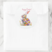 Happy Easter Classic Round Sticker (Tas)