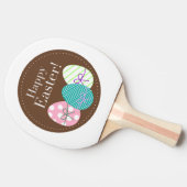 Happy Easter-clipart Tafeltennisbatje (Zijkant)