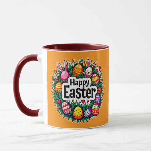 Happy Easter – Colorful Spring Design - caneca Mok (Links)
