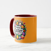 Happy Easter – Colorful Spring Design - caneca Mok (Voorkant links)