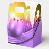 Happy Easter Colour Eggs Gable Favor Box Bedankdoosjes (Geopend)