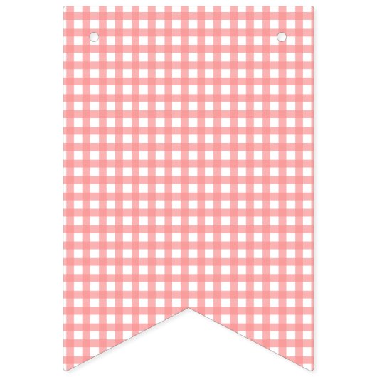 Happy Easter - Coral Easter Bunnies Vlaggetjes (Tweede vlag)