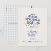 Happy Easter Custom Briefkaart (Voorkant / Achterkant)