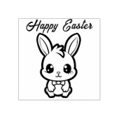 🐰Happy Easter Custom Bunny Blessings Rubberstempel (Afrduk)