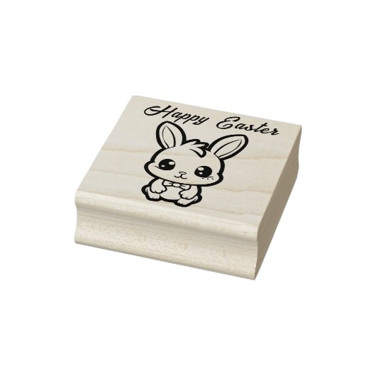 🐰Happy Easter Custom Bunny Blessings Rubberstempel (Stempel)