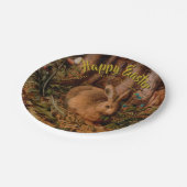 Happy Easter Custom Rabbit Year Aangepast Bord (Gekanteld)