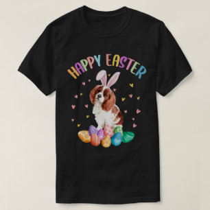 Happy Easter Cute Bunny Cavalier King Charles T-shirt