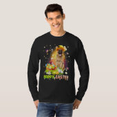Happy Easter Cute Bunny Dog German Shepherd Eggs B T-shirt (Voorkant volledig)