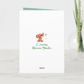 Happy Easter Cute Bunny Mam Moeder Holiday Kaart (Achterkant)