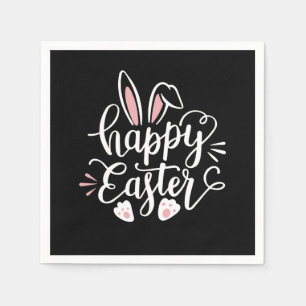 Happy Easter Cute Bunny Rabbit Easter Day Servet