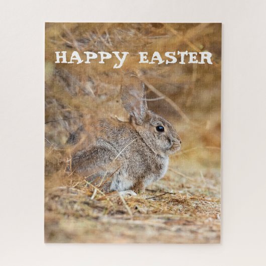 Happy Easter Cute Bunny Rabbit Legpuzzel (Verticaal)