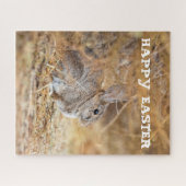 Happy Easter Cute Bunny Rabbit Legpuzzel (Horizontaal)