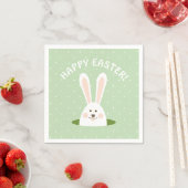 Happy Easter Cute Bunny Servet (Insitu)
