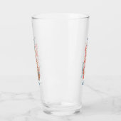 Happy Easter Cute Funny Modern Bunny Rabbit Egg Glas (Links)