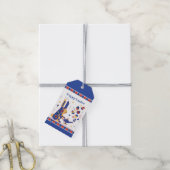 Happy Easter Cute Personalized Cadeaulabel (Met Touw)