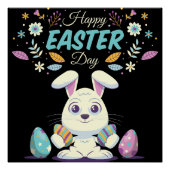 happy easter day-1 perfect poster (Voorkant)