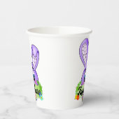 Happy Easter Day 2022, Cute Bunny Ears Papieren Bekers (Links)