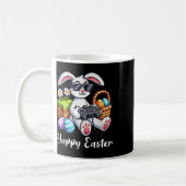 Happy Easter Day Bunny Egg Videogame Kinder Mannen Koffiemok (Links)