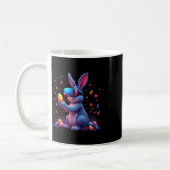 Happy Easter Day Bunny Egg Videospel Grappig VR sp Koffiemok (Links)