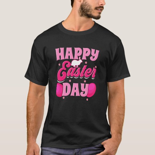Happy Easter Day Bunny Family Matching T-shirt (Voorkant)