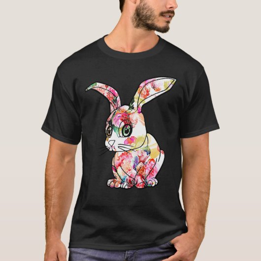 Happy Easter Day Bunny Spring Gnome Easter Egg Hun T-shirt (Voorkant)