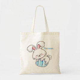 Happy Easter Day Canvas tas