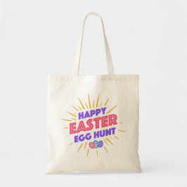 Happy Easter Day Canvas tas