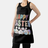 Happy Easter Day Cute Bunny With Eggs Easter Schort (Insitu)