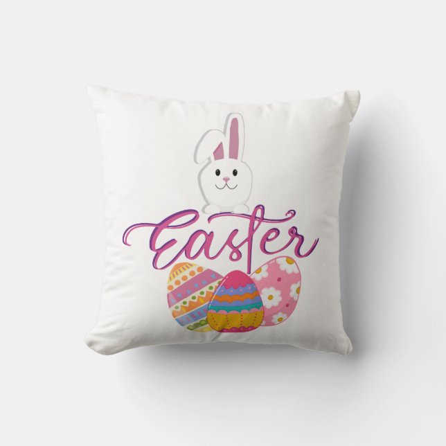 HAPPY EASTER DAY DESIGN KUSSEN (Voorkant)
