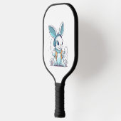 Happy Easter Day Egg Bunny Funny Gamer Boys Kinder Pickleball Paddle (Links)