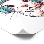Happy Easter Day Egg Bunny Funny Gamer Boys Kinder Poster (Hoek)