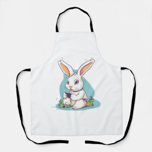 Happy Easter Day Egg Bunny Funny Gamer Boys Kinder Schort