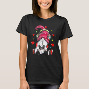 Happy Easter Day Gnome Spel Video Game Gamer T-shirt