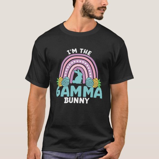 Happy Easter Day I m the Actor Bunny  3 T-shirt (Voorkant)