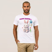 Happy Easter Day T-Shirt (Voorkant volledig)